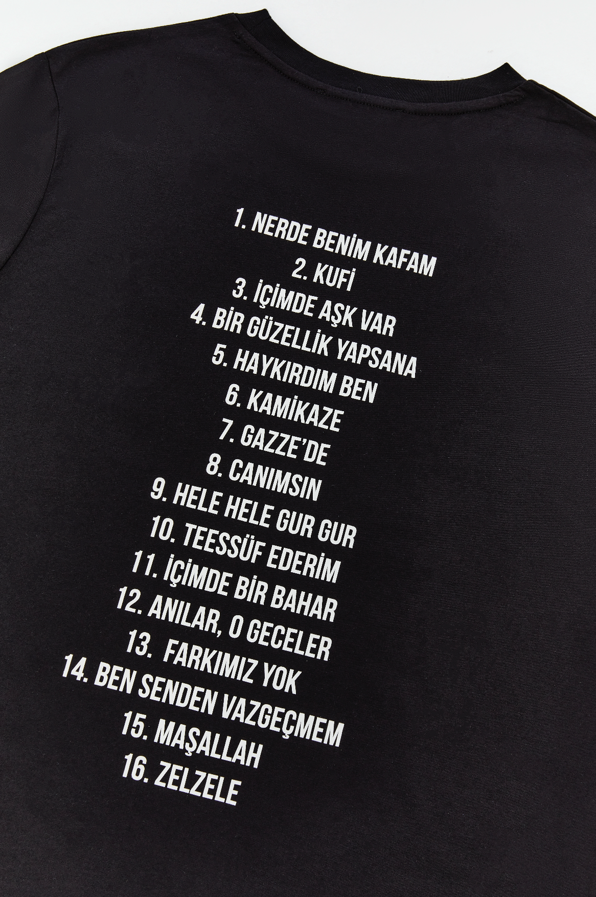 T-02 / Kufi Oversize T-Shirt - Siyah