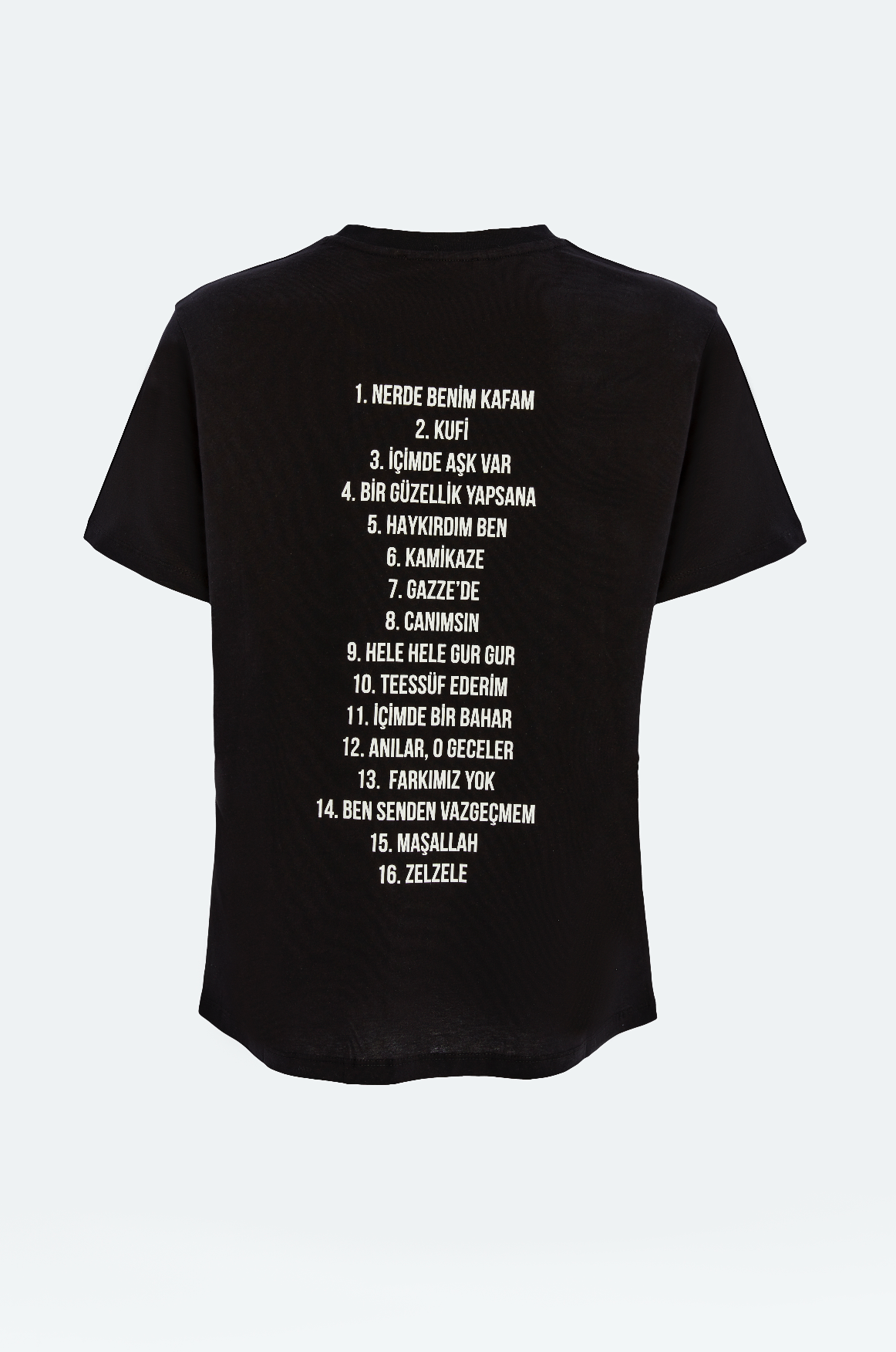 T-02 / Kufi Oversize T-Shirt - Siyah