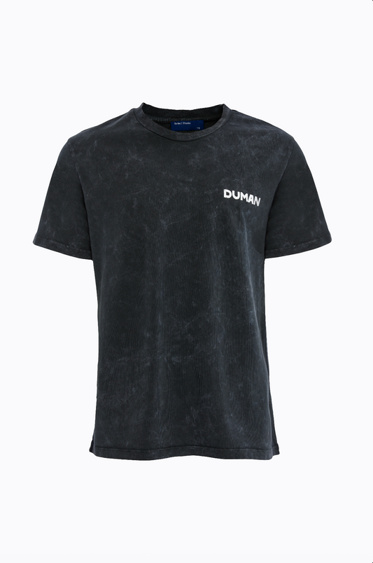 T-06 / Fotoğraf Oversize T-Shirt - Antrasit Siyah Yıkanmış