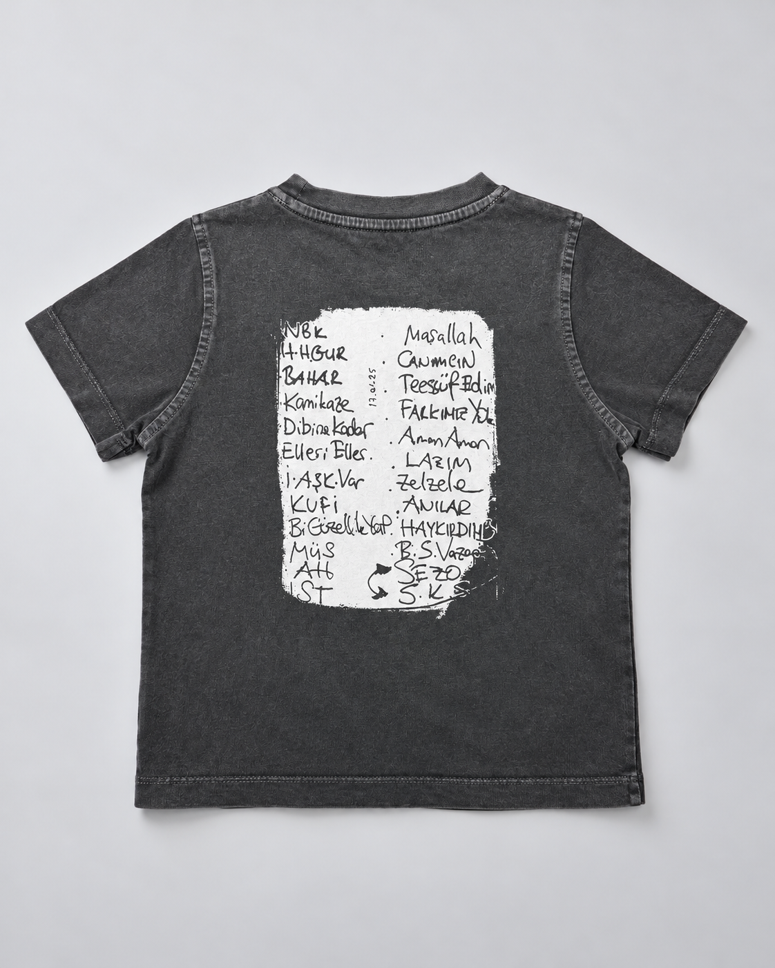 KIDS T-01 / Konser Setlist Çocuk T-shirt