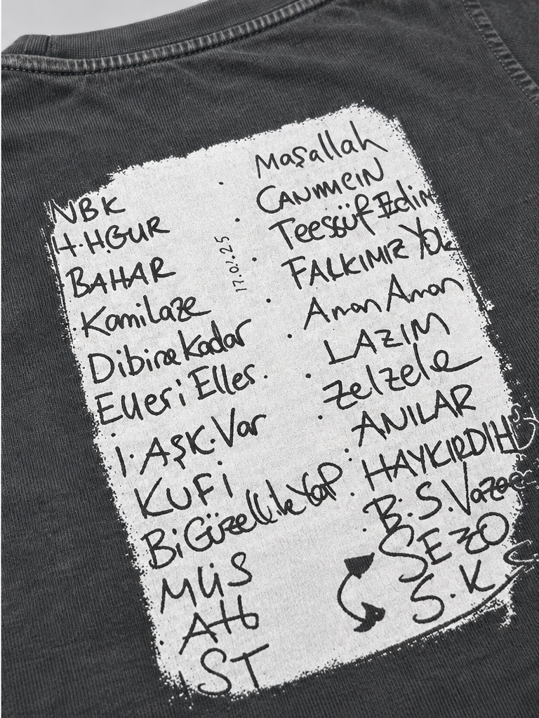 KIDS T-01 / Konser Setlist Çocuk T-shirt